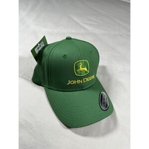 NEW John Deere Cap Hat Baseball USA Tractor Logo Farming American Company Logo